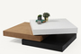 Τραπεζάκι σαλονιού Triple Square COF-0935-0053 Efdeco Image 4