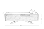 Έπιπλο τηλεόρασης Axel TVF-0186-0016 Efdeco Image 2