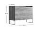 Συρταριέρα Vento DRA-0079-0066 Efdeco Image 3