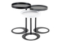 Σετ βοηθητικών τραπεζιών Ren Black SMF-0935-0020 Efdeco