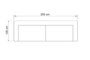 Zeys Three-seat Sofa SOF-0933-0013 Efdeco Image 3